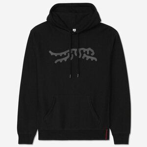 Sun Day Red Chain Stitch Hoodie – Black – XL